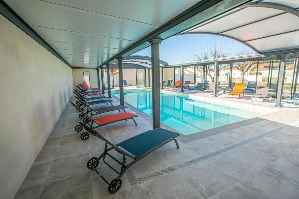 Le Vaisseau Maison Avec Piscine/Parking/Wifi/Plages 5Kms Les Mathes Exteriér fotografie